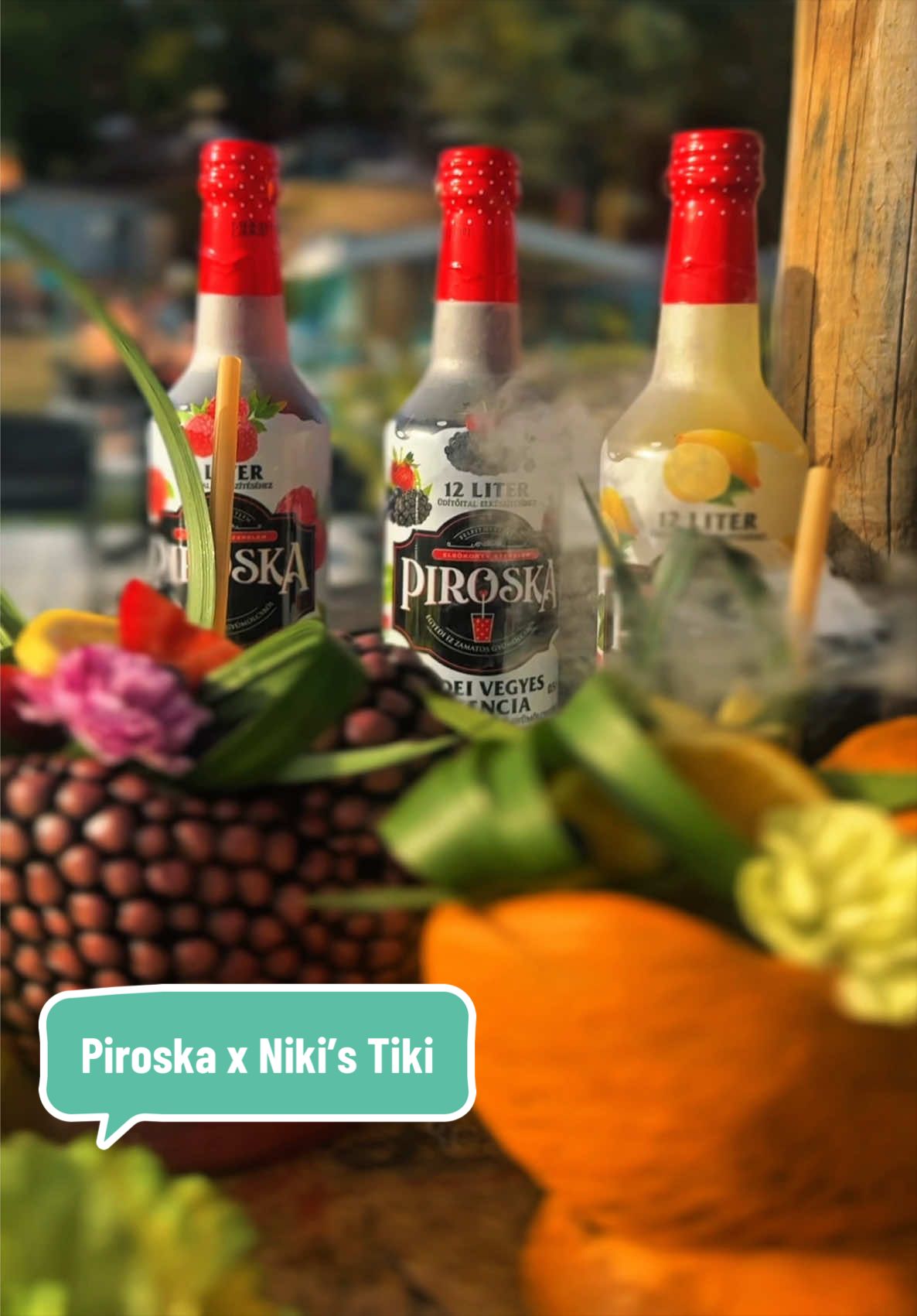 Egy Piroska szörpös üveg körforgása, ami a TikTokot is felpörgette
